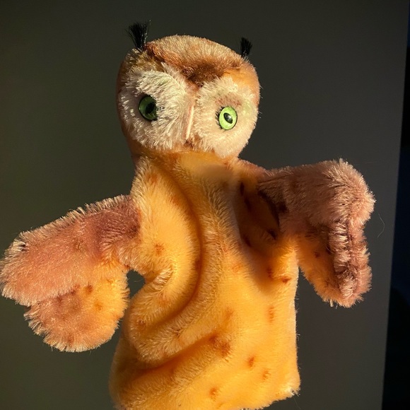 Vintage Steiff Wittie the Owl hand puppet - Picture 2 of 6
